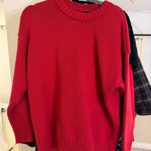 100% cotton Gap Oversized Crewneck Sweater